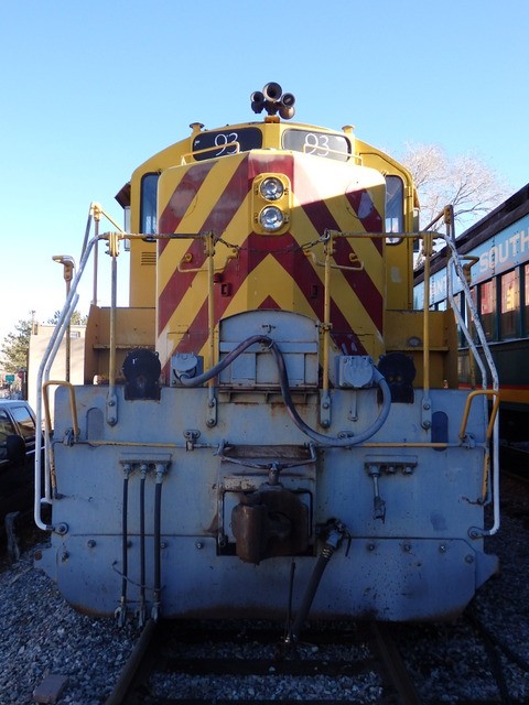 Foto: locomotora del SFSR - Santa Fe (New Mexico), Estados Unidos