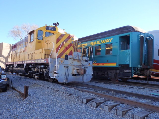 Foto: material rodante del SFSR - Santa Fe (New Mexico), Estados Unidos