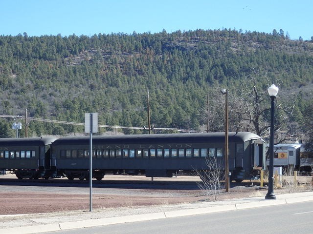Foto: antiguo tren turístico Grand Canyon Railway - Williams (Arizona), Estados Unidos