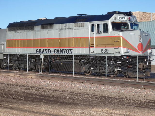 Foto: tren turístico Grand Canyon Railway - Williams (Arizona), Estados Unidos