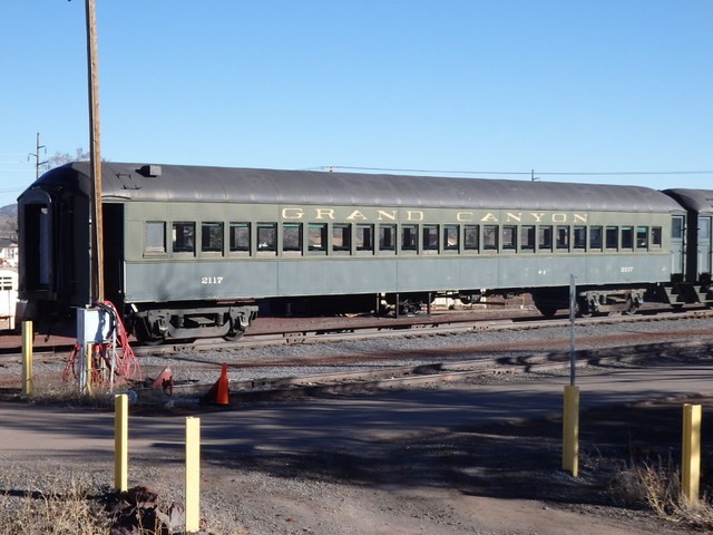 Foto: antiguo tren turístico Grand Canyon Railway - Williams (Arizona), Estados Unidos