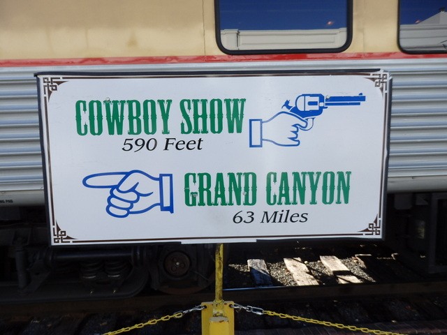 Foto: tren turístico Grand Canyon Railway - Williams (Arizona), Estados Unidos