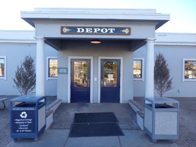 Foto: estación del tren turístico Grand Canyon Railway - Williams (Arizona), Estados Unidos
