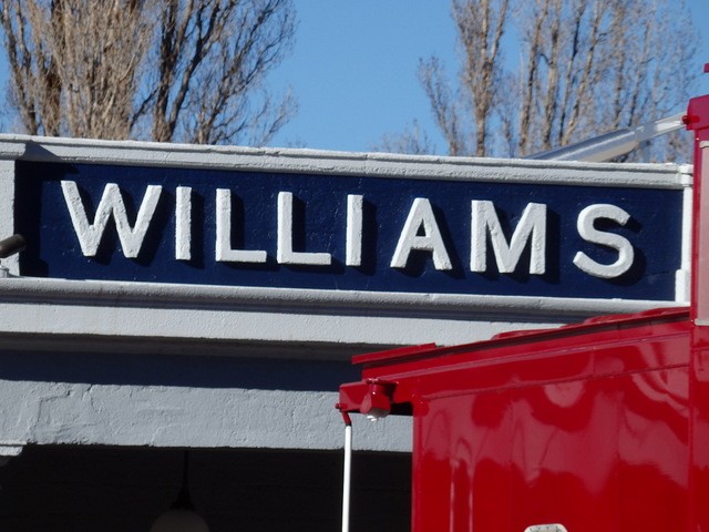Foto: estación del tren turístico Grand Canyon Railway - Williams (Arizona), Estados Unidos