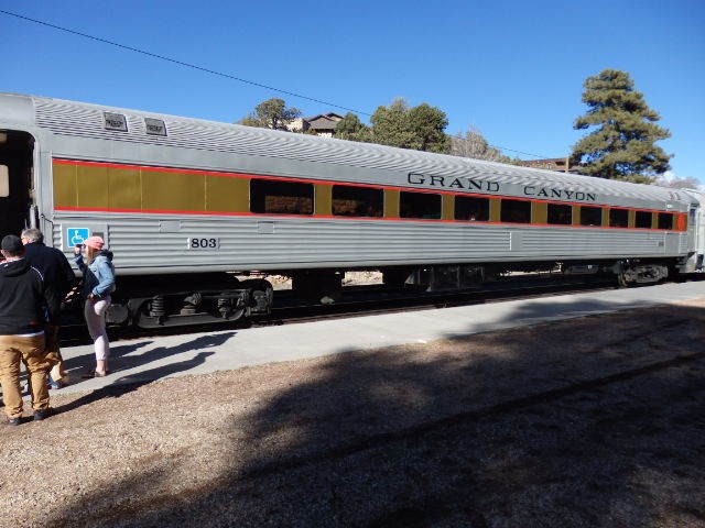 Foto: tren turístico Grand Canyon Railway - Grand Canyon Village (Arizona), Estados Unidos