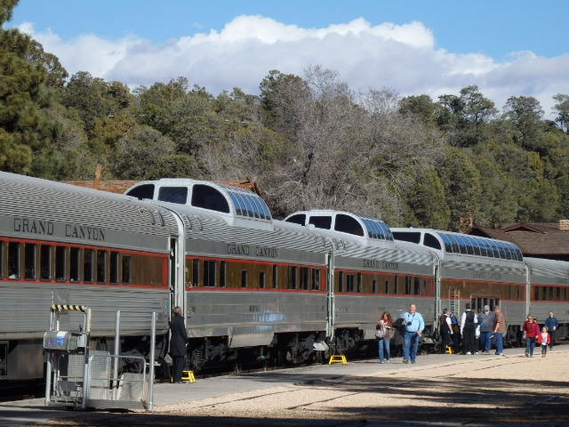 Foto: tren turístico Gran Canyon Railway - Grand Canyon Village (Arizona), Estados Unidos