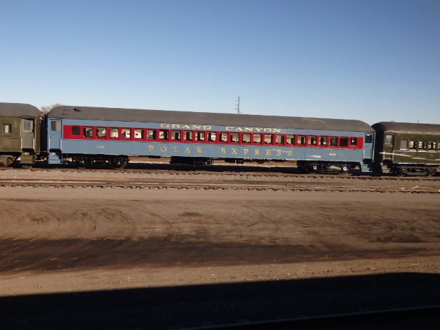 Foto: material rodante en las afueras de Williams - Williams (Arizona), Estados Unidos