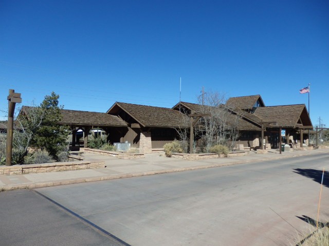Foto: estación del tren turístico Grand Canyon Railway - Grand Canyon Village (Arizona), Estados Unidos