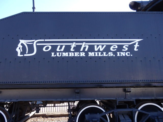 Foto: material rodante de empresa maderera - Flagstaff (Arizona), Estados Unidos