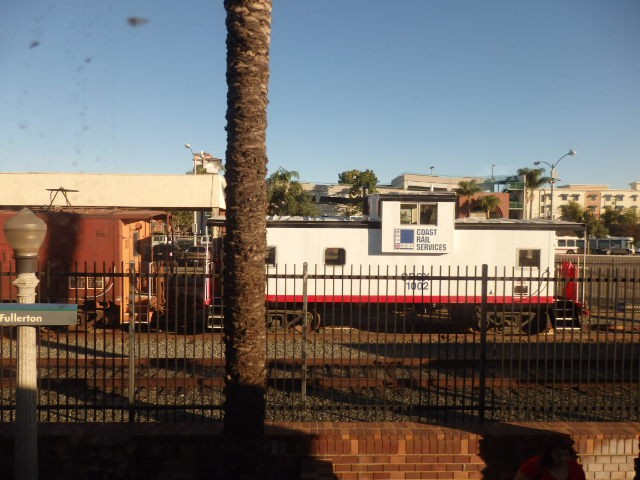 Foto: furgón en estación Fullerton - Fullerton (California), Estados Unidos
