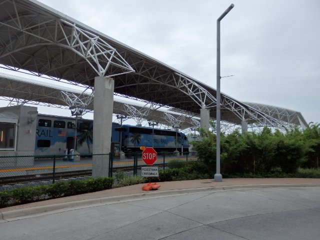 Foto: nueva estación cabecera de Tri-Rail - Miami (Florida), Estados Unidos