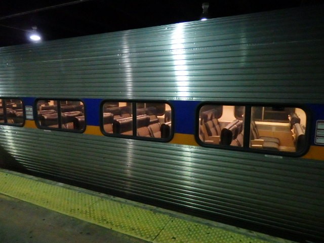 Foto: tren MARC en Washington DC Union Station - Washington (Washington, D.C.), Estados Unidos
