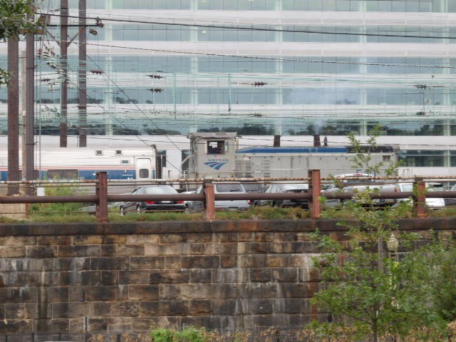 Foto: locomotora de maniobras de Amtrak - Washington (Washington, D.C.), Estados Unidos