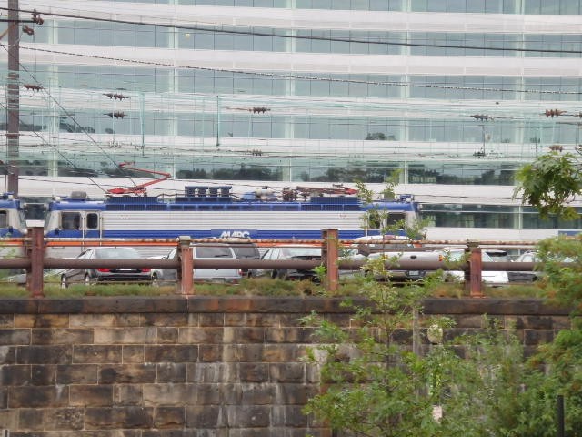 Foto: locomotora eléctrica del MARC (Maryland Area Regional Commuter) - Washington (Washington, D.C.), Estados Unidos