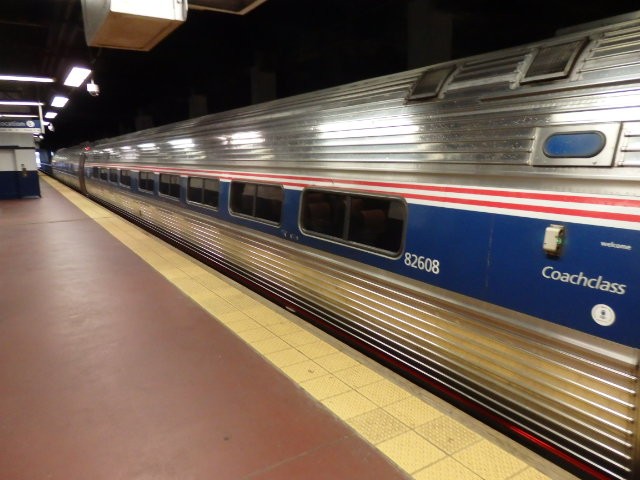 Foto: tren del Keystone Service en la 30th Street Station - Philadelphia (Pennsylvania), Estados Unidos