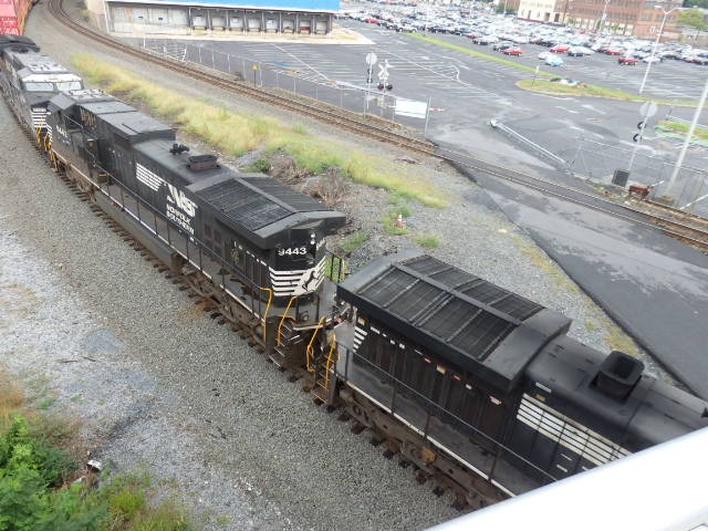Foto: tren de Norfolk Southern - Harrisburg (Pennsylvania), Estados Unidos
