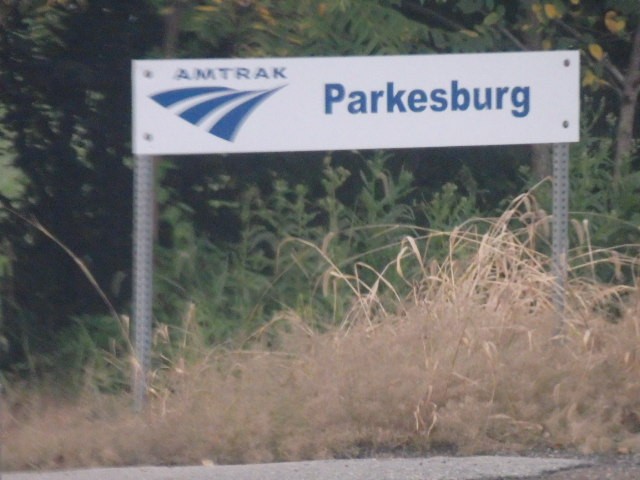 Foto: nomenclador de la estación Parkesburg - Parkesburg (Pennsylvania), Estados Unidos