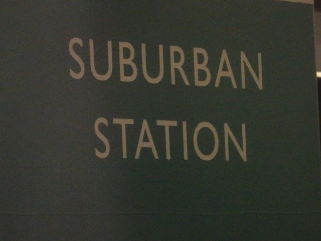 Foto: nomenclador de la estación homónima - Philadelphia (Pennsylvania), Estados Unidos