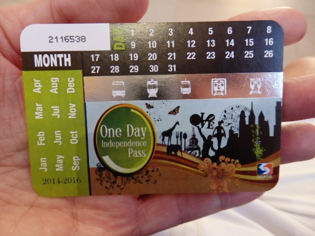 Foto: pase diario de SEPTA - Philadelphia (Pennsylvania), Estados Unidos