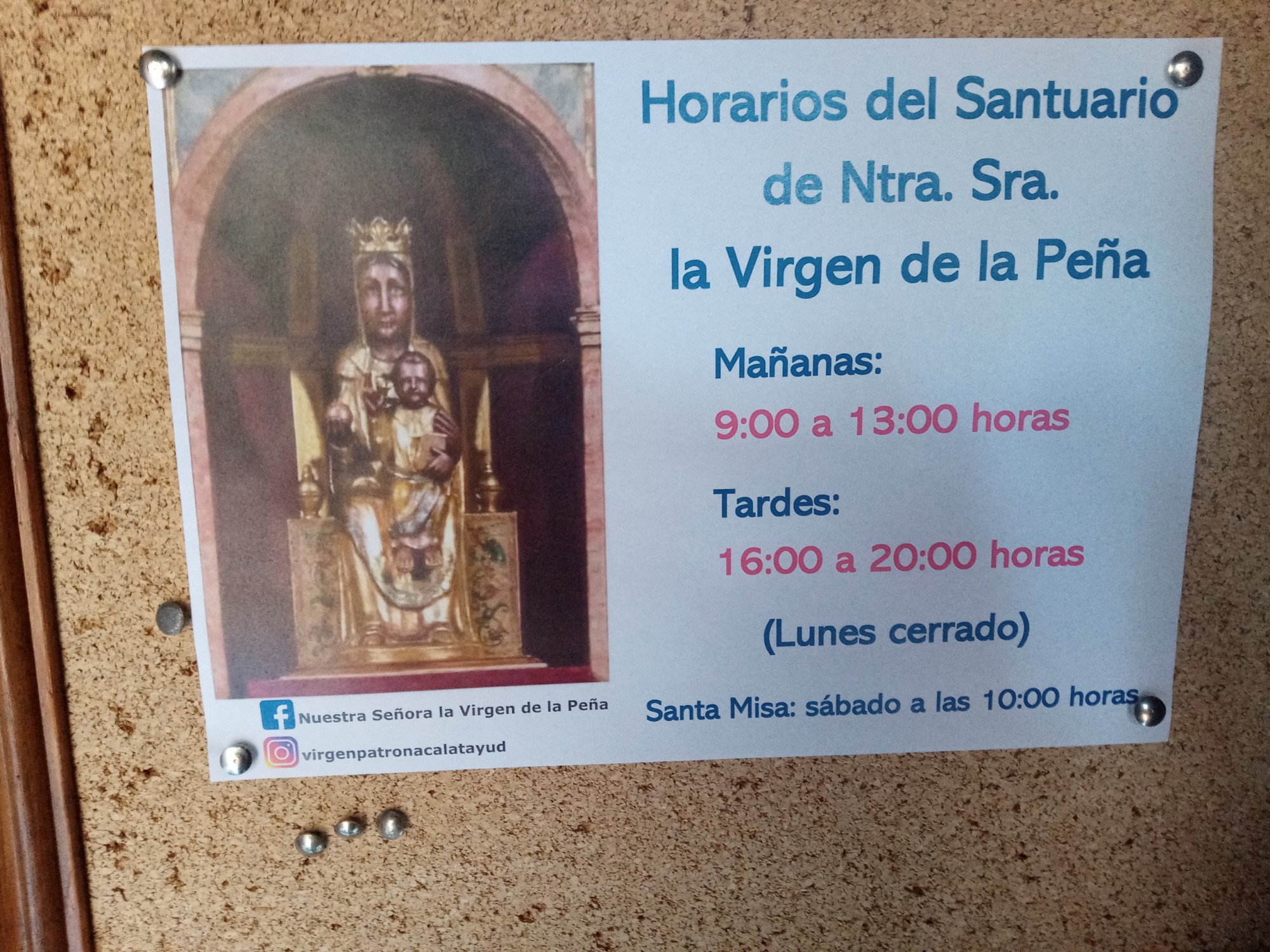 Foto: Santuario de Ntra Sra. de la Peña - Calatayud (Zaragoza), España