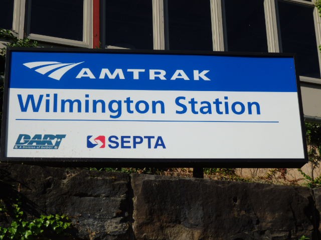 Foto: nomenclador de la estación - Wilmington (Delaware), Estados Unidos
