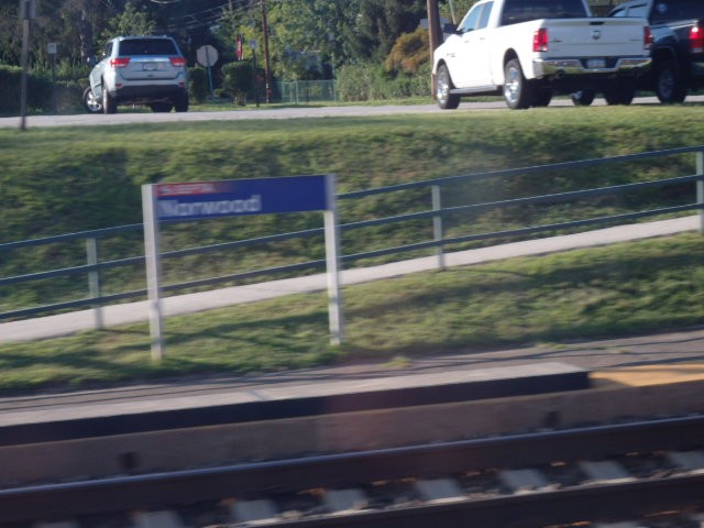 Foto: nomenclador de la estación - Norwood (Pennsylvania), Estados Unidos
