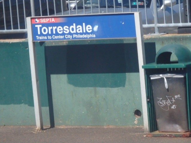 Foto: nomenclador de estación local - Philadelphia (Pennsylvania), Estados Unidos