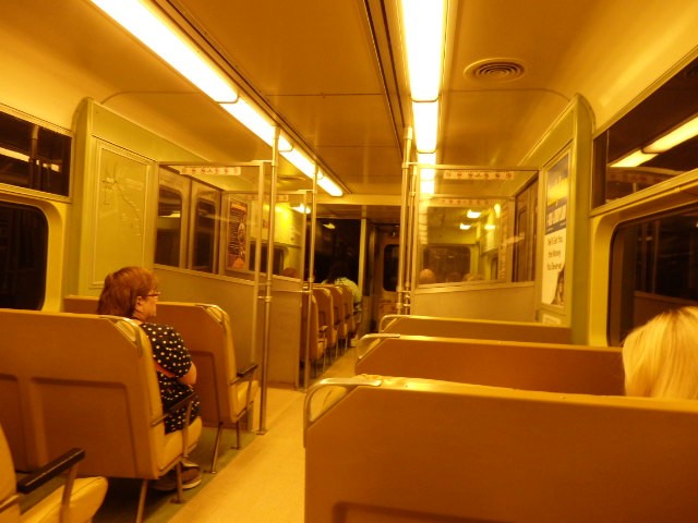 Foto: tren PATCO (Port Authority Transit Corporation) - Camden (New Jersey), Estados Unidos