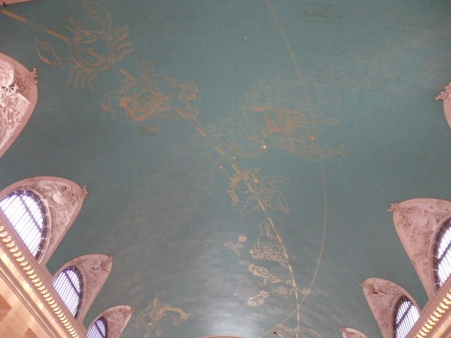 Foto: Grand Central Terminal, cielorraso - New York, Estados Unidos