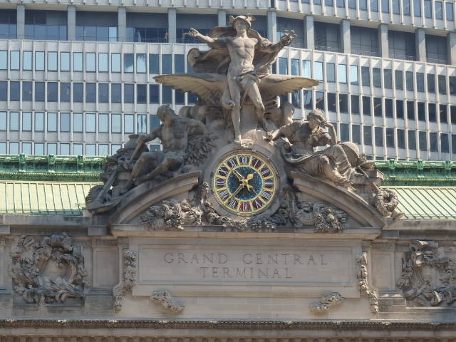 Foto: Grand Central Terminal, detalle - New York, Estados Unidos