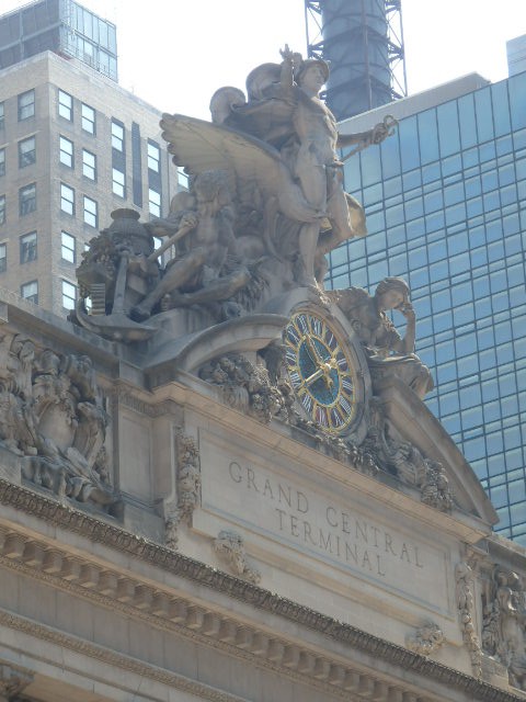 Foto: Grand Central Terminal, detalle - New York, Estados Unidos