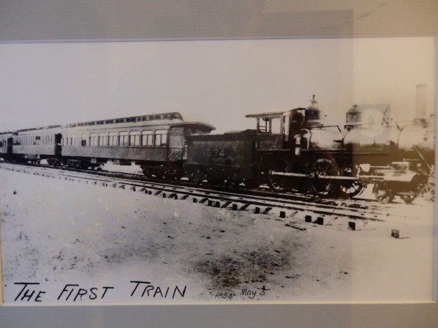 Foto: el primer tren en llegar a San Luis Obispo - San Luis Obispo (California), Estados Unidos