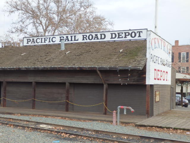 Foto: ex estación del Central Pacific - Sacramento (California), Estados Unidos