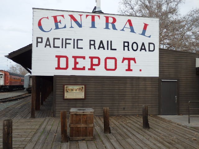 Foto: ex estación del Central Pacific - Sacramento (California), Estados Unidos
