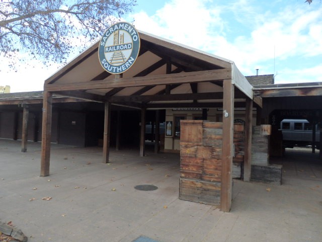 Foto: acceso al tren turístico - Sacramento (California), Estados Unidos