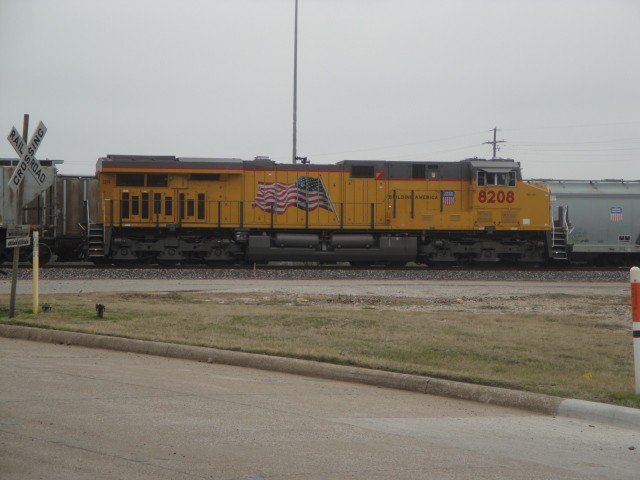 Foto: locomotora del Union Pacific - Fort Worth (Texas), Estados Unidos