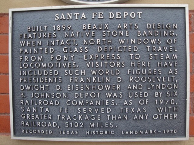 Foto: Ashton Depot (ex estación del FC Atchison, Topeka & Santa Fe) - Fort Worth (Texas), Estados Unidos