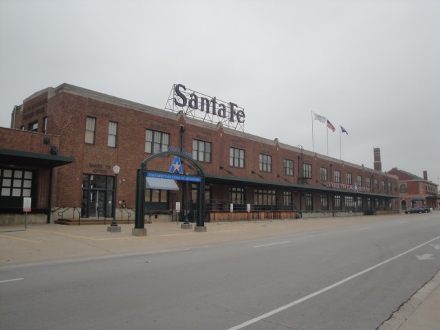 Foto: ex instalaciones del FC Atchison, Topeka & Santa Fe - Fort Worth (Texas), Estados Unidos