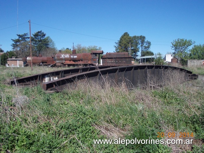 Foto: Empalme Lobos - Mesa Giratoria - Empalme Lobos (Buenos Aires), Argentina