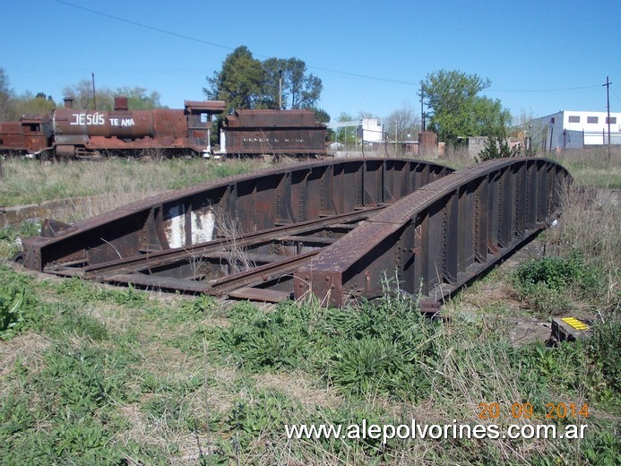 Foto: Empalme Lobos - Mesa Giratoria - Empalme Lobos (Buenos Aires), Argentina