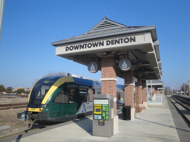 Foto: estación Downtown Denton - Denton (Texas), Estados Unidos