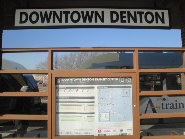 Foto: estación Downtown Denton - Denton (Texas), Estados Unidos