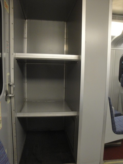 Foto: interior de un tren TRE (Trinity Railway Express) - Dallas (Texas), Estados Unidos