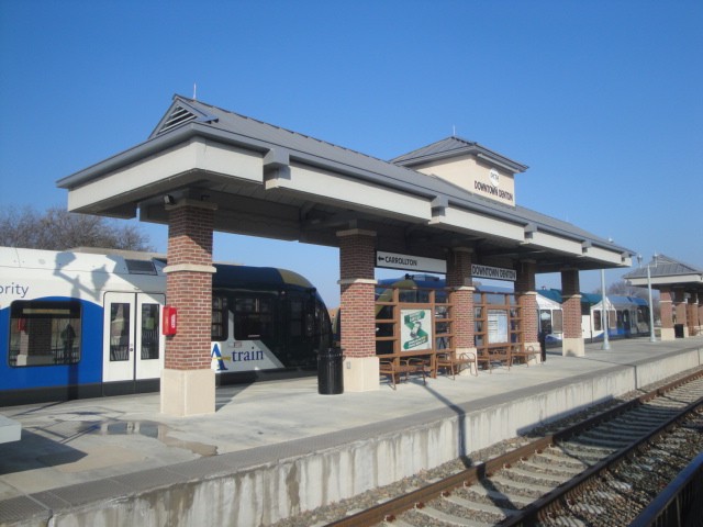 Foto: estación Downtown Denton - Denton (Texas), Estados Unidos