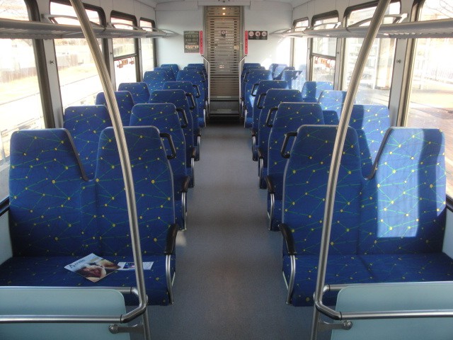 Foto: A-Train en la estación Trinity Mills - Carrollton (Texas), Estados Unidos