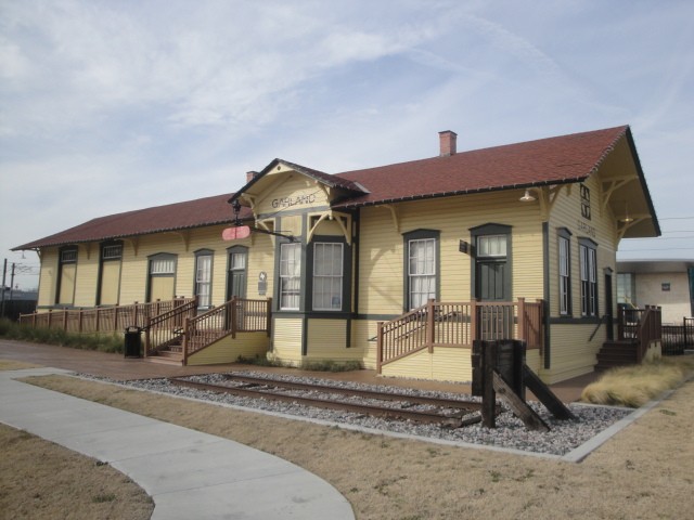 Foto: antigua estación Garland del FC AT&SF - Garland (Texas), Estados Unidos