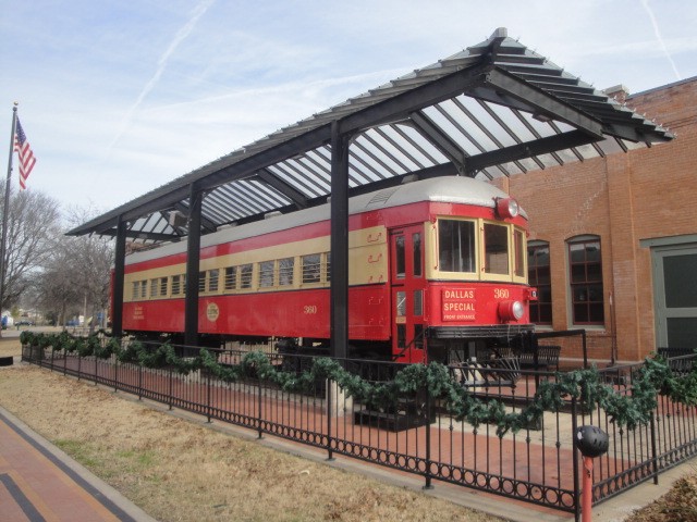 Foto: ex estación Plano de los tranvías eléctricos - Plano (Texas), Estados Unidos