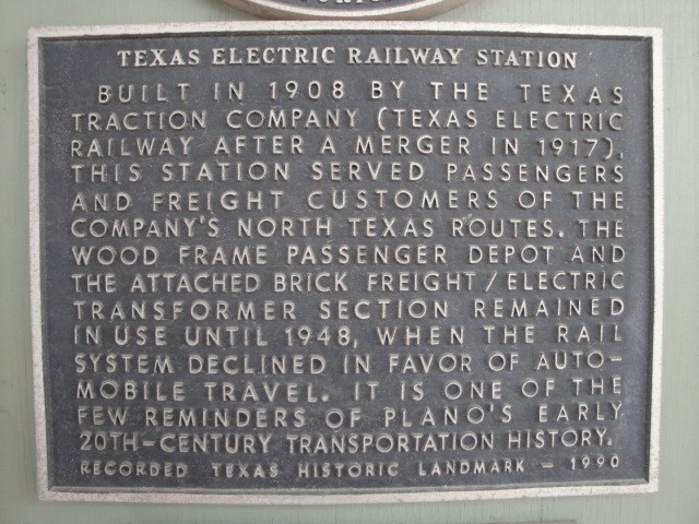 Foto: ex estación Plano de los tranvías eléctricos - Plano (Texas), Estados Unidos