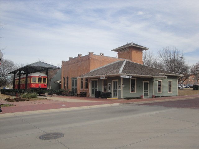 Foto: ex estación Plano de los tranvías eléctricos - Plano (Texas), Estados Unidos