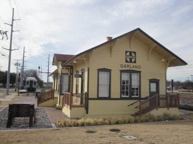 Foto: antigua estación Garland del FC AT&SF - Garland (Texas), Estados Unidos